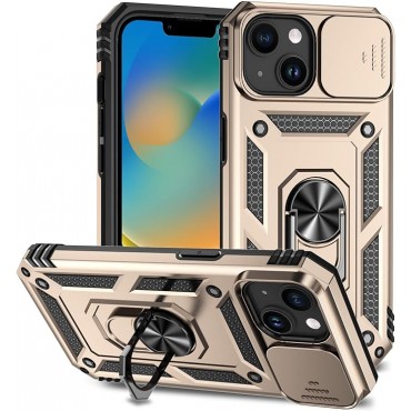 Shockproof Magnetic Phone Case - Gold