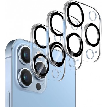 9H Tempered Glass Camera Lens Protector,blue