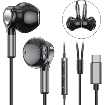 Headphones with USB C In-Ear Headphones