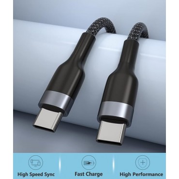 USB C to USB C Cable 60W Fast Charger Cable